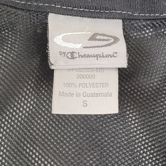 Mens Grey Windbreaker C9 Champion Size Small Zip Front Drawstring Waist JH1509 - Picture 5 of 5